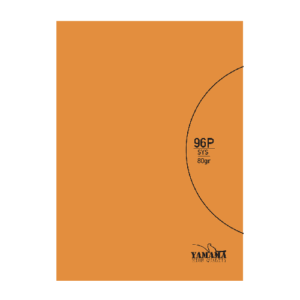 CAHIER PLASTIQUE 96P 24*32 BMV ORANGE