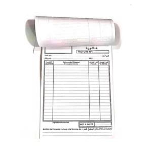 CARNET FACTURE SIMPLE 25 F