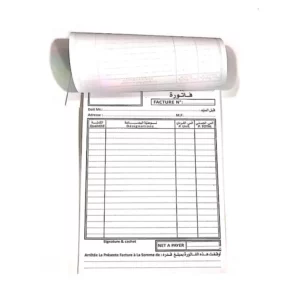 CARNET FACTURE SIMPLE GM
