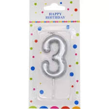BOUGIE HAPPY BRITHDAY CHIFFRE