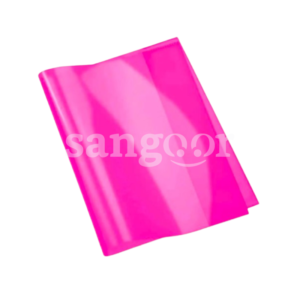 PROTEGE CAHIER GM TRANSP ROSE