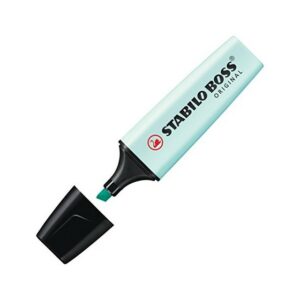MARQ FLUO PASTEL STABILO BLEU