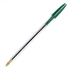 STYLO A BILLE BIC VERT